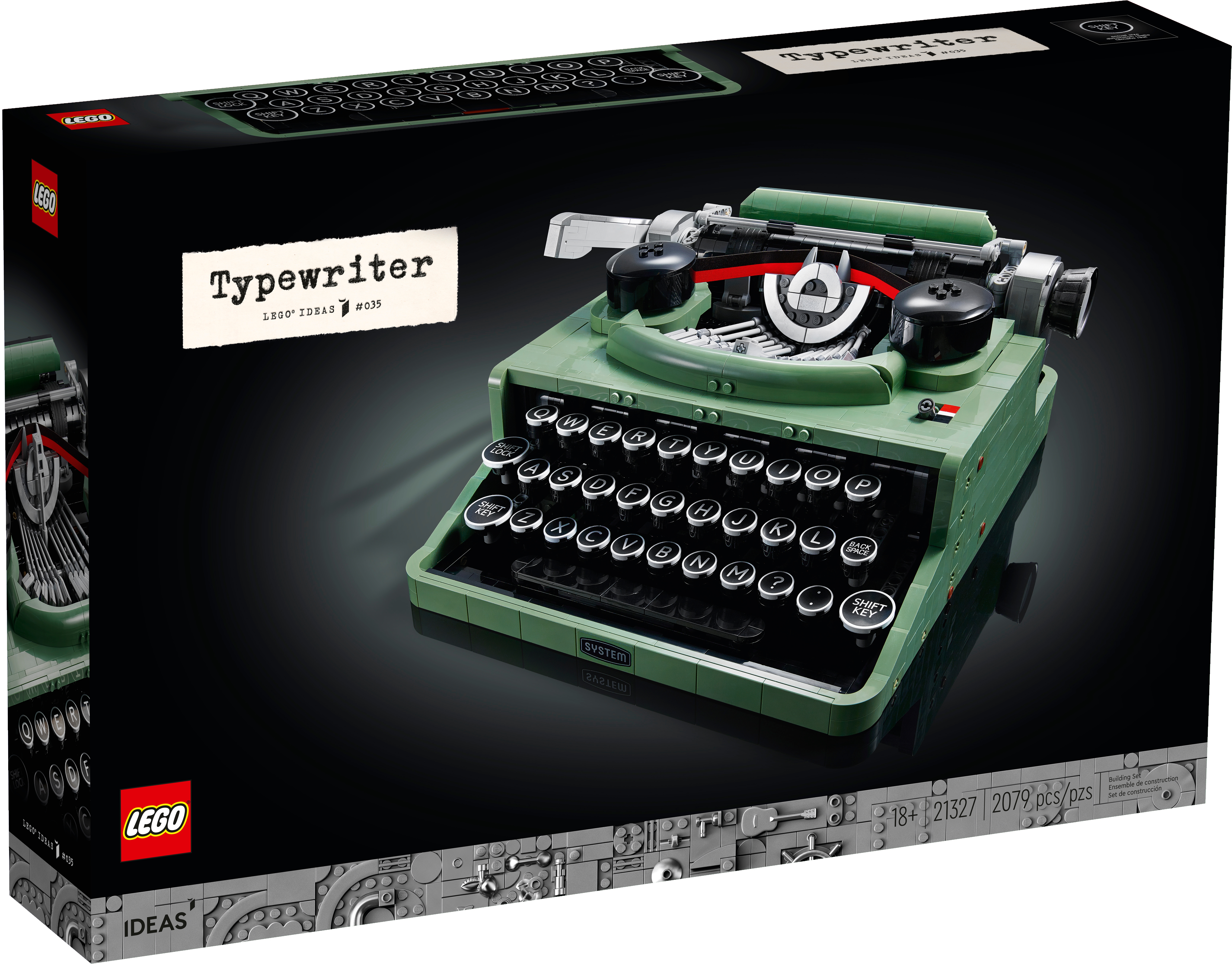 LEGO Ideas Typewriter 21327 조립